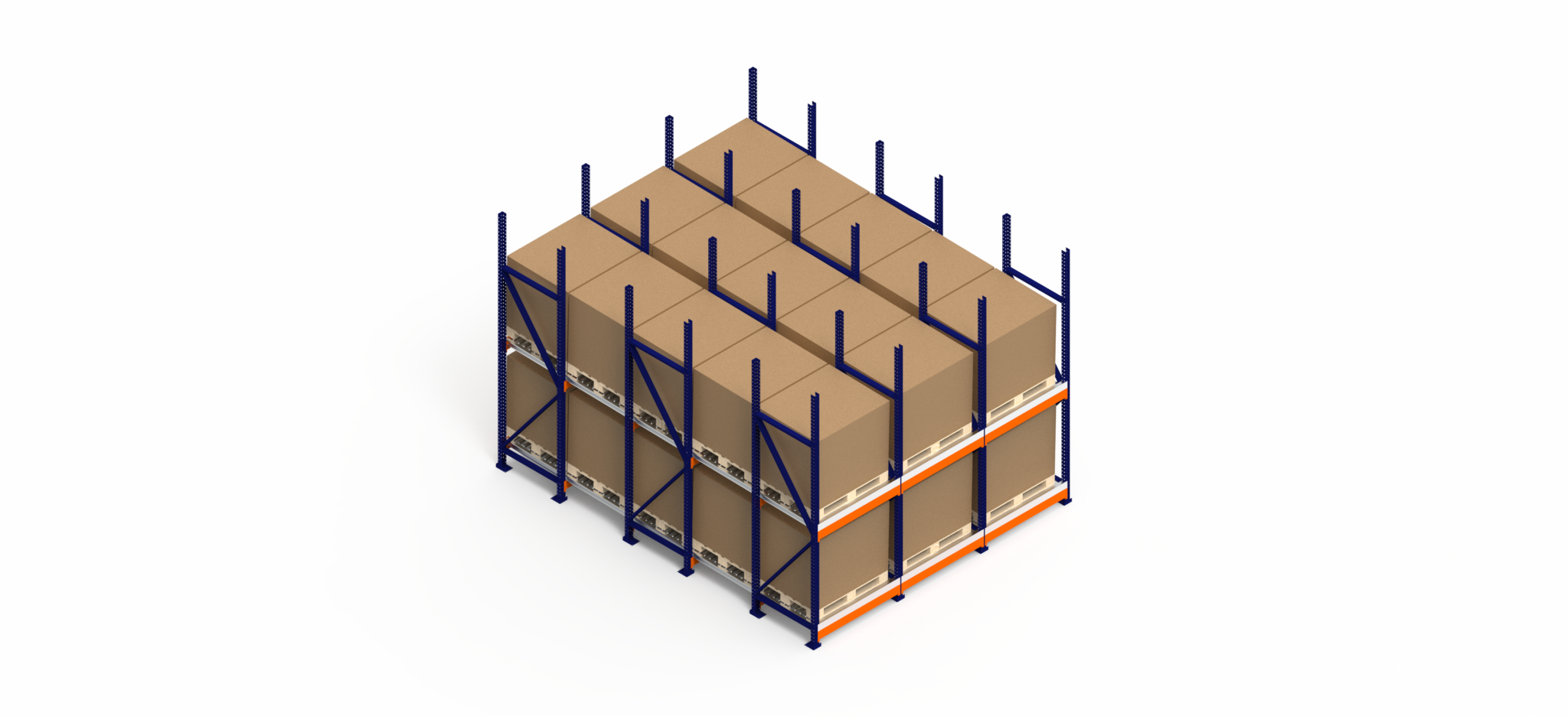 Gran Rack Rack Dinámico – Racks Industriales del Norte
